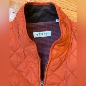 Orvis Womens M Quilted Thinsulate Vest .